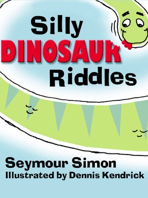cover image of Silly Dinosaur Riddles